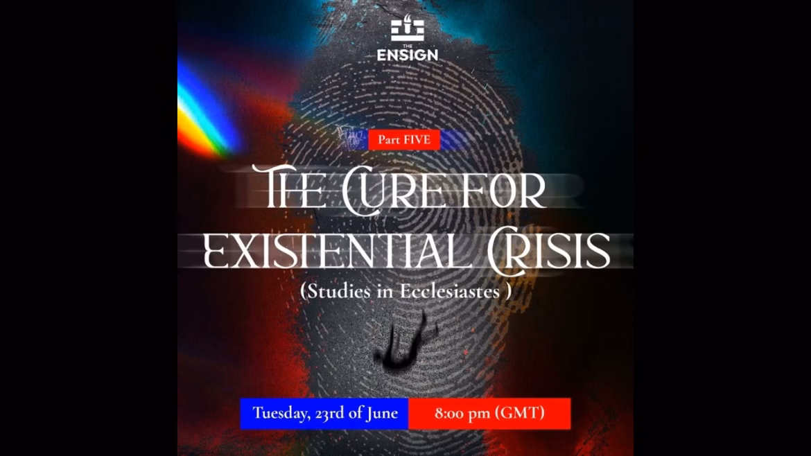 The Cure for Existential Crisis Part 5 – with Foluwasho Taiwo